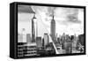 Dual Torn Posters Series - New York City-Philippe Hugonnard-Framed Stretched Canvas