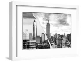 Dual Torn Posters Series - New York City-Philippe Hugonnard-Framed Photographic Print