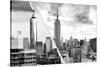 Dual Torn Posters Series - New York City-Philippe Hugonnard-Stretched Canvas