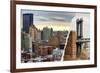 Dual Torn Posters Series - New York City-Philippe Hugonnard-Framed Photographic Print