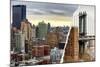 Dual Torn Posters Series - New York City-Philippe Hugonnard-Mounted Photographic Print