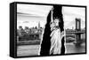 Dual Torn Posters Series - New York City-Philippe Hugonnard-Framed Stretched Canvas