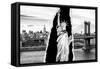 Dual Torn Posters Series - New York City-Philippe Hugonnard-Framed Stretched Canvas