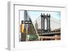 Dual Torn Posters Series - New York City-Philippe Hugonnard-Framed Photographic Print