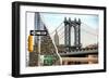 Dual Torn Posters Series - New York City-Philippe Hugonnard-Framed Photographic Print