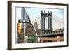 Dual Torn Posters Series - New York City-Philippe Hugonnard-Framed Photographic Print