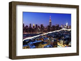 Dual Torn Posters Series - New York City-Philippe Hugonnard-Framed Photographic Print