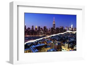 Dual Torn Posters Series - New York City-Philippe Hugonnard-Framed Photographic Print