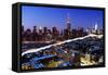 Dual Torn Posters Series - New York City-Philippe Hugonnard-Framed Stretched Canvas