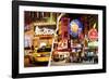 Dual Torn Posters Series - New York City-Philippe Hugonnard-Framed Photographic Print