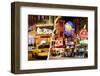 Dual Torn Posters Series - New York City-Philippe Hugonnard-Framed Photographic Print