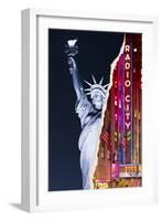 Dual Torn Posters Series - New York City-Philippe Hugonnard-Framed Photographic Print