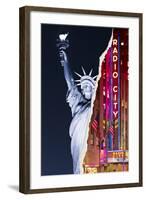 Dual Torn Posters Series - New York City-Philippe Hugonnard-Framed Photographic Print