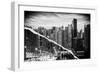 Dual Torn Posters Series - New York City-Philippe Hugonnard-Framed Photographic Print