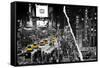 Dual Torn Posters Series - New York City-Philippe Hugonnard-Framed Stretched Canvas