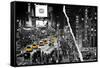 Dual Torn Posters Series - New York City-Philippe Hugonnard-Framed Stretched Canvas