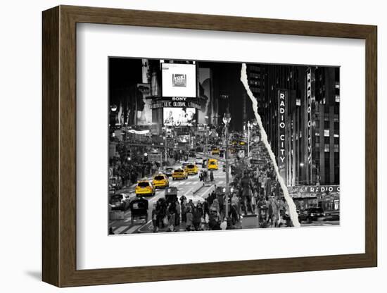 Dual Torn Posters Series - New York City-Philippe Hugonnard-Framed Photographic Print