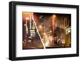 Dual Torn Posters Series - New York-Philippe Hugonnard-Framed Photographic Print