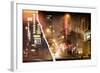 Dual Torn Posters Series - New York-Philippe Hugonnard-Framed Photographic Print