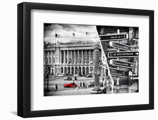 Dual Torn Posters Series - Paris - France-Philippe Hugonnard-Framed Photographic Print