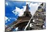 Dual Torn Posters Series - Paris - France-Philippe Hugonnard-Mounted Photographic Print