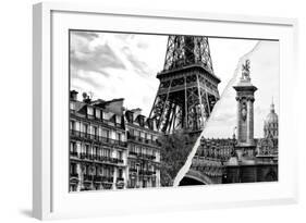 Dual Torn Posters Series - Paris - France-Philippe Hugonnard-Framed Photographic Print