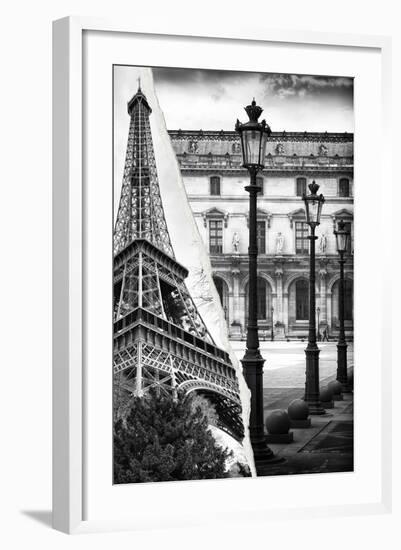 Dual Torn Posters Series - Paris - France-Philippe Hugonnard-Framed Photographic Print