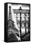 Dual Torn Posters Series - Paris - France-Philippe Hugonnard-Framed Stretched Canvas