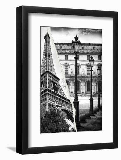 Dual Torn Posters Series - Paris - France-Philippe Hugonnard-Framed Photographic Print