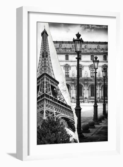 Dual Torn Posters Series - Paris - France-Philippe Hugonnard-Framed Photographic Print