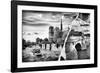 Dual Torn Posters Series - Paris - France-Philippe Hugonnard-Framed Photographic Print