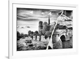 Dual Torn Posters Series - Paris - France-Philippe Hugonnard-Framed Photographic Print