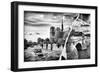 Dual Torn Posters Series - Paris - France-Philippe Hugonnard-Framed Photographic Print