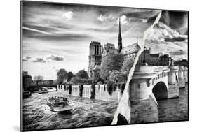 Dual Torn Posters Series - Paris - France-Philippe Hugonnard-Mounted Photographic Print