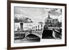 Dual Torn Posters Series - Paris - France-Philippe Hugonnard-Framed Photographic Print