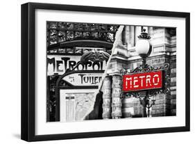 Dual Torn Posters Series - Paris - France-Philippe Hugonnard-Framed Photographic Print