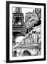 Dual Torn Posters Series - Paris - France-Philippe Hugonnard-Framed Photographic Print