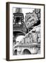 Dual Torn Posters Series - Paris - France-Philippe Hugonnard-Framed Photographic Print