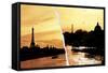 Dual Torn Posters Series - Paris - France-Philippe Hugonnard-Framed Stretched Canvas