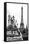 Dual Torn Posters Series - Paris - France-Philippe Hugonnard-Framed Stretched Canvas