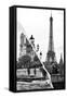 Dual Torn Posters Series - Paris - France-Philippe Hugonnard-Framed Stretched Canvas