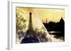 Dual Torn Posters Series - Paris - France-Philippe Hugonnard-Framed Photographic Print