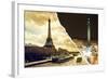 Dual Torn Posters Series - Paris - France-Philippe Hugonnard-Framed Photographic Print