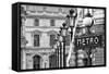 Dual Torn Posters Series - Paris - France-Philippe Hugonnard-Framed Stretched Canvas