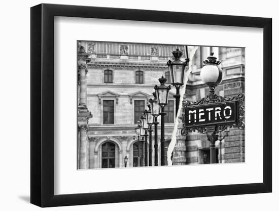 Dual Torn Posters Series - Paris - France-Philippe Hugonnard-Framed Photographic Print