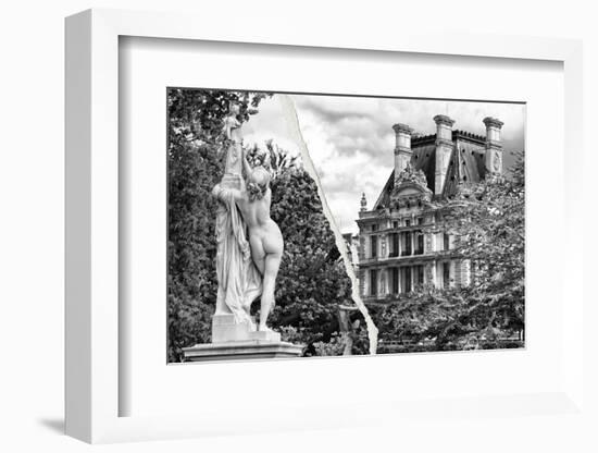 Dual Torn Posters Series - Paris - France-Philippe Hugonnard-Framed Photographic Print