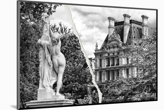 Dual Torn Posters Series - Paris - France-Philippe Hugonnard-Mounted Photographic Print
