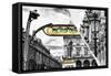 Dual Torn Posters Series - Paris - France-Philippe Hugonnard-Framed Stretched Canvas