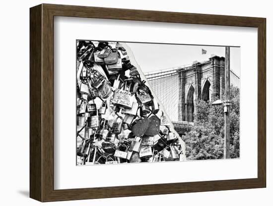 Dual Torn Posters Series - Paris - New York-Philippe Hugonnard-Framed Photographic Print