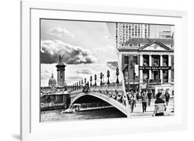 Dual Torn Posters Series - Paris - New York-Philippe Hugonnard-Framed Photographic Print